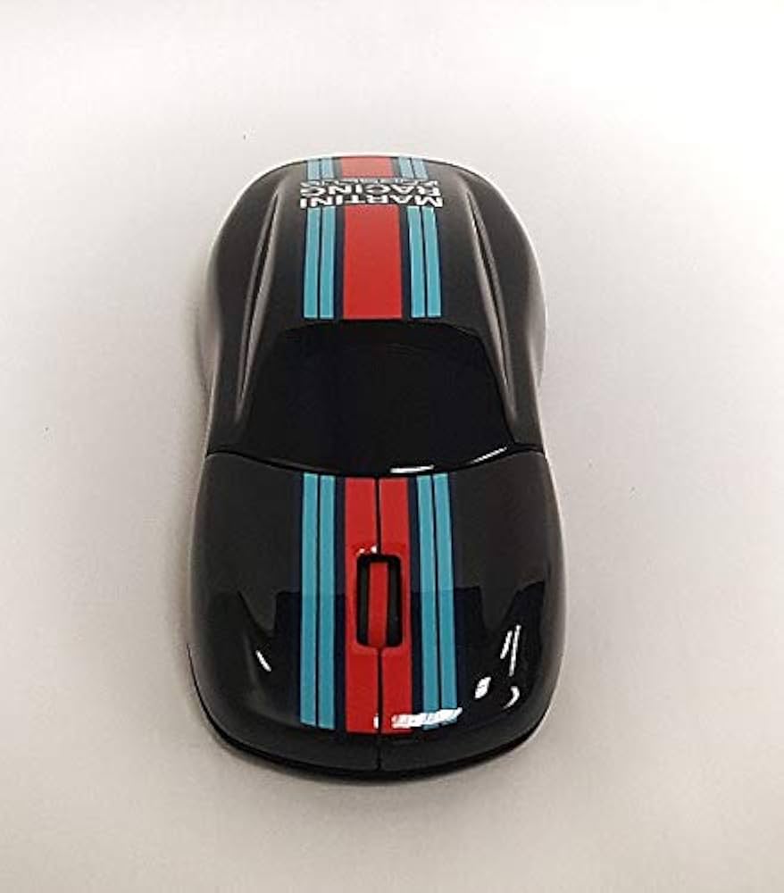 Porsche Martini Racing Wireless Computer Mouse With Illuminated
